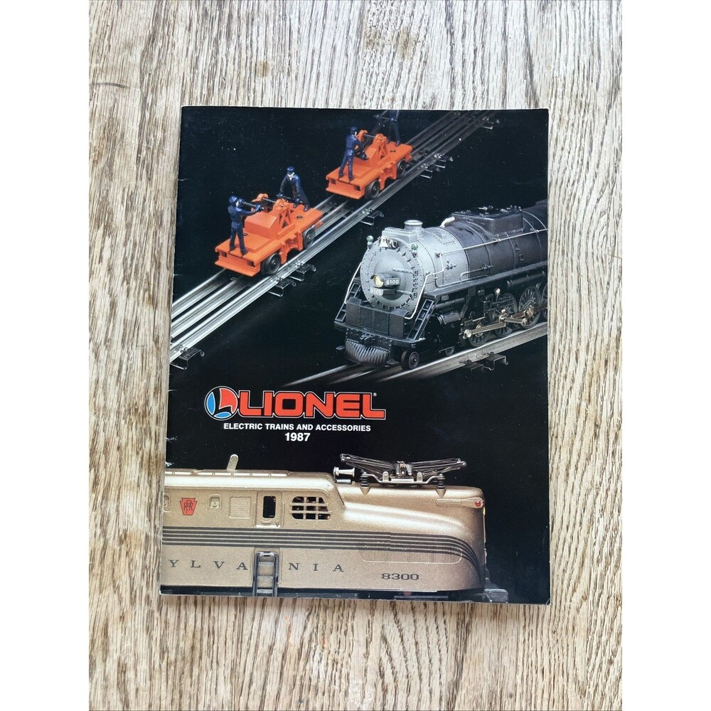 Vintage Catalog Lionel Trains 1987 Electric Trains And Accessories